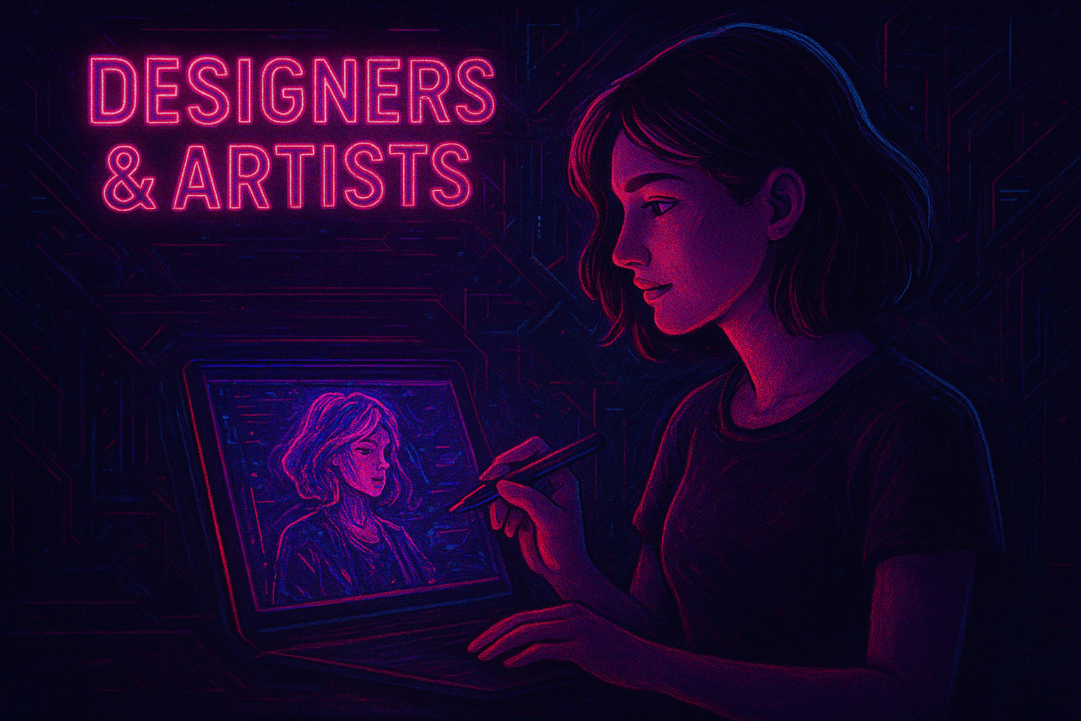 Designer creating concept art and 3D models with Nano Banana AI