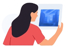 Creator downloading and sharing AI-generated images and 3D models from Nano Banana Page