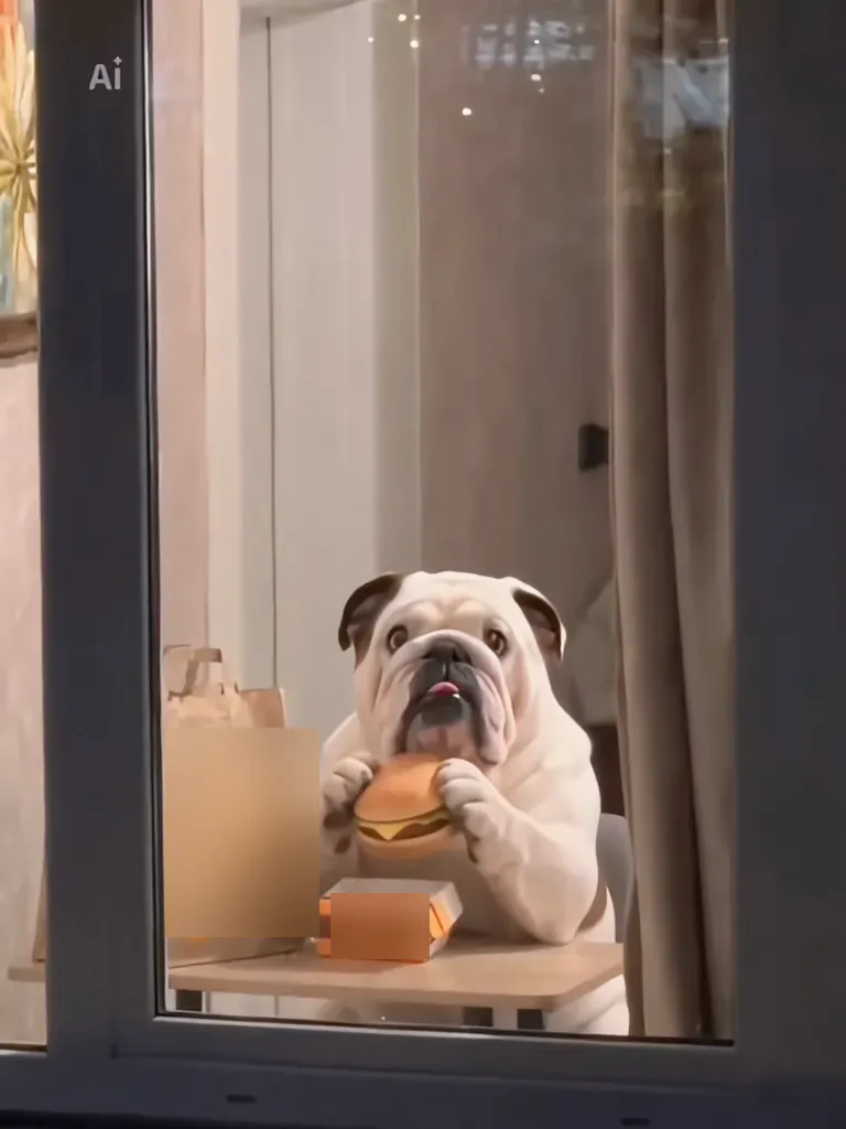 Pet at the Window window peeper scene